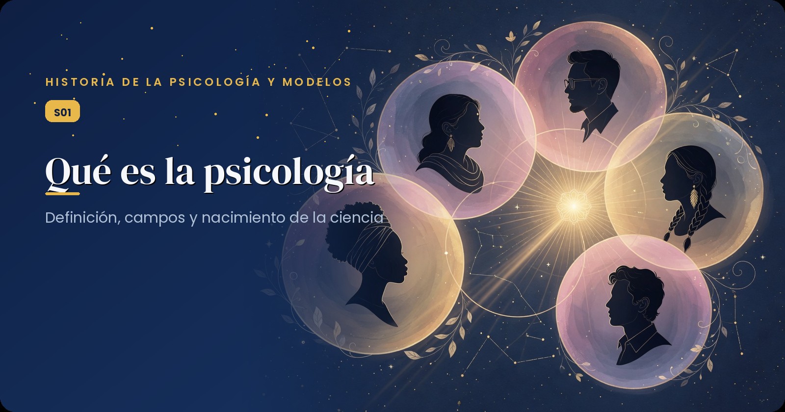 Portada oficial: Qué es la Psicología