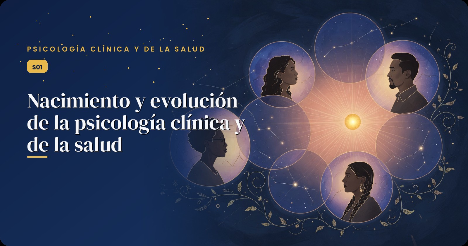 Portada oficial: Nacimiento y Evolución de la Psicología Clínica y de la Salud