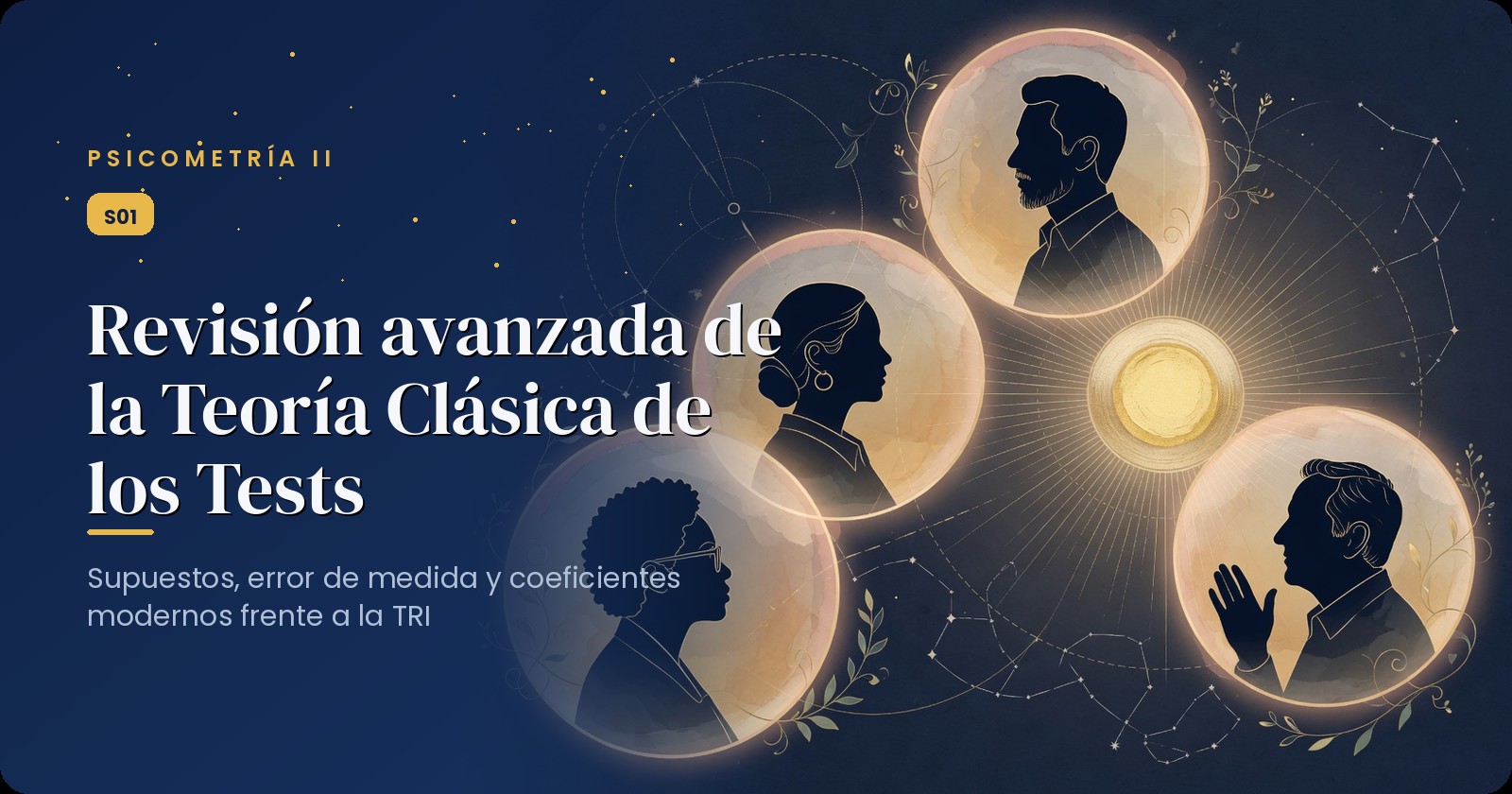 Portada oficial: Revisión Avanzada de la Teoría Clásica de los Tests