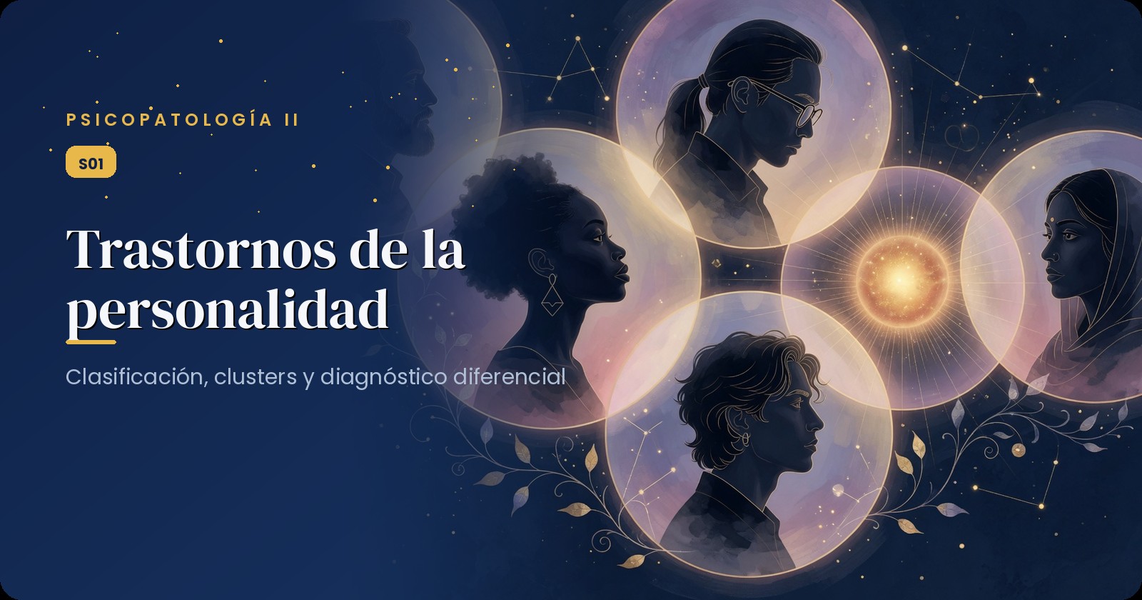 Portada oficial: Trastornos de la Personalidad: Clusters y Diagnóstico Diferencial