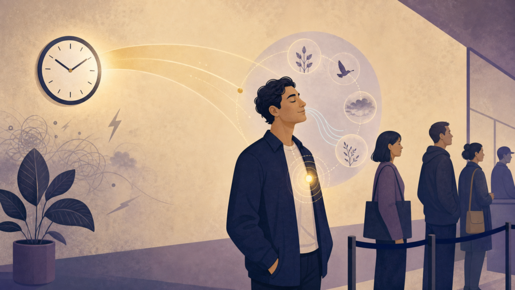 Esperar sin frustrarse: reframe atencional y regulación emocional cotidiana