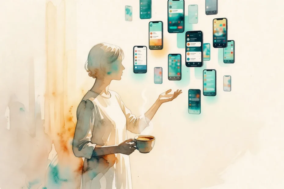 Ilustración: FOMO: el miedo a perderse algo y cómo las redes sociales lo alimentan