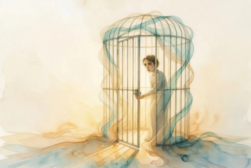 Ilustración: Amor como prisión: cuando la dependencia emocional se disfraza de amor